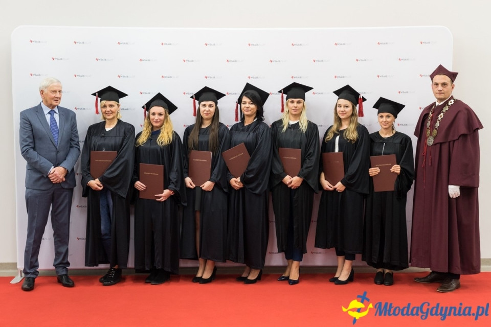Gala dyplomowa WSAiB Gdynia 2019