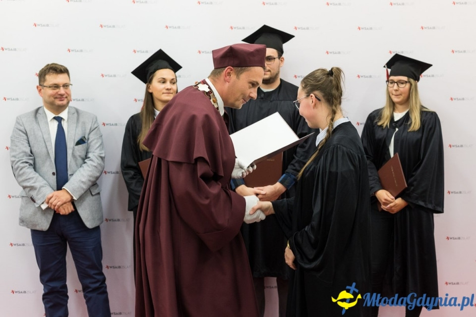 Gala dyplomowa WSAiB Gdynia 2019