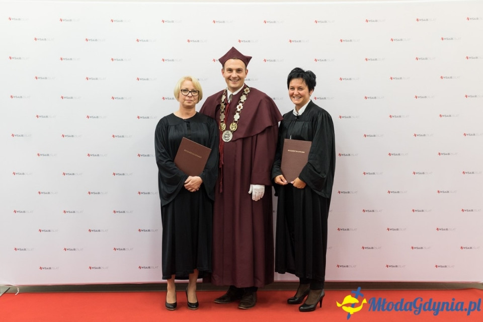 Gala dyplomowa WSAiB Gdynia 2019