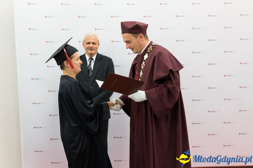 Gala dyplomowa WSAiB Gdynia 2019