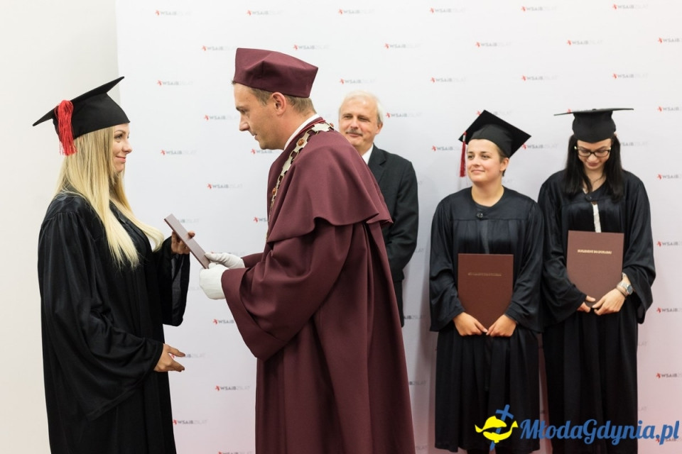 Gala dyplomowa WSAiB Gdynia 2019