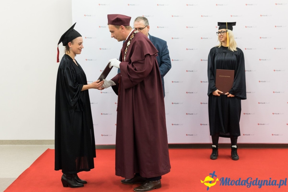 Gala dyplomowa WSAiB Gdynia 2019