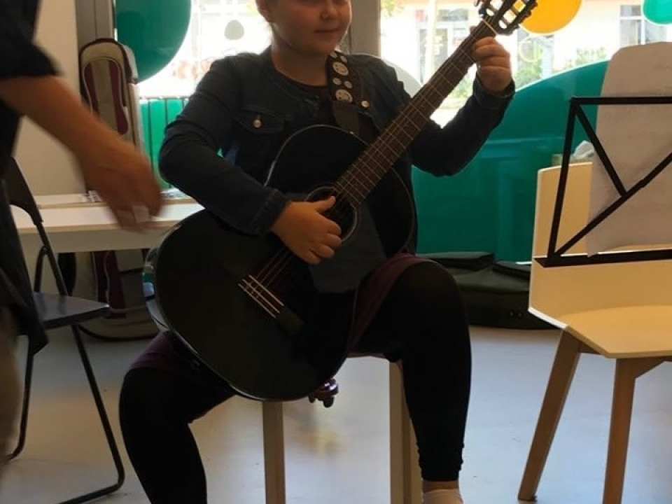 Sekcja Smyczkowa w przedszkolu na Wiczlinie