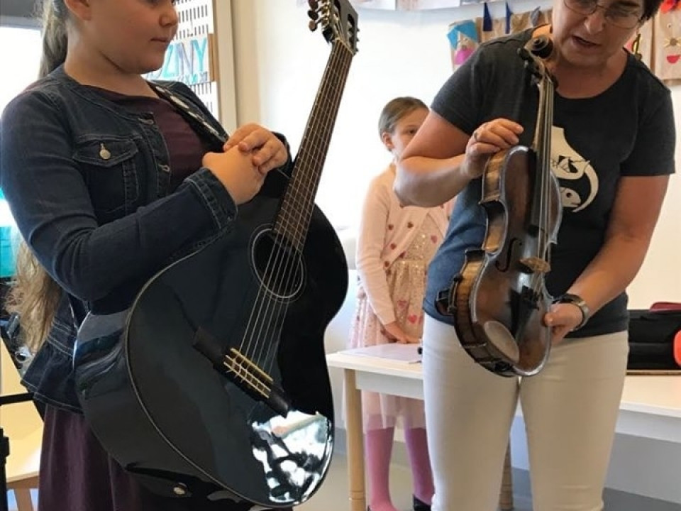 Sekcja Smyczkowa w przedszkolu na Wiczlinie