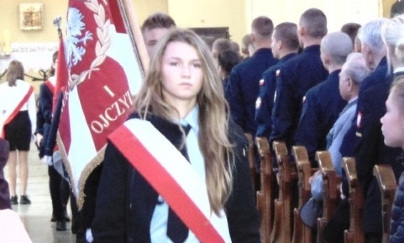 V LO - Odsłonięcie tablicy upamiętniającej Patrona i na grobie Patrona w 80 rocznicę śmierci