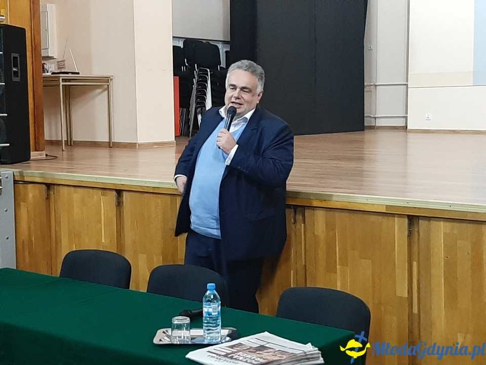 Tomasz Sakiewicz w Gdyni 11.10.2019