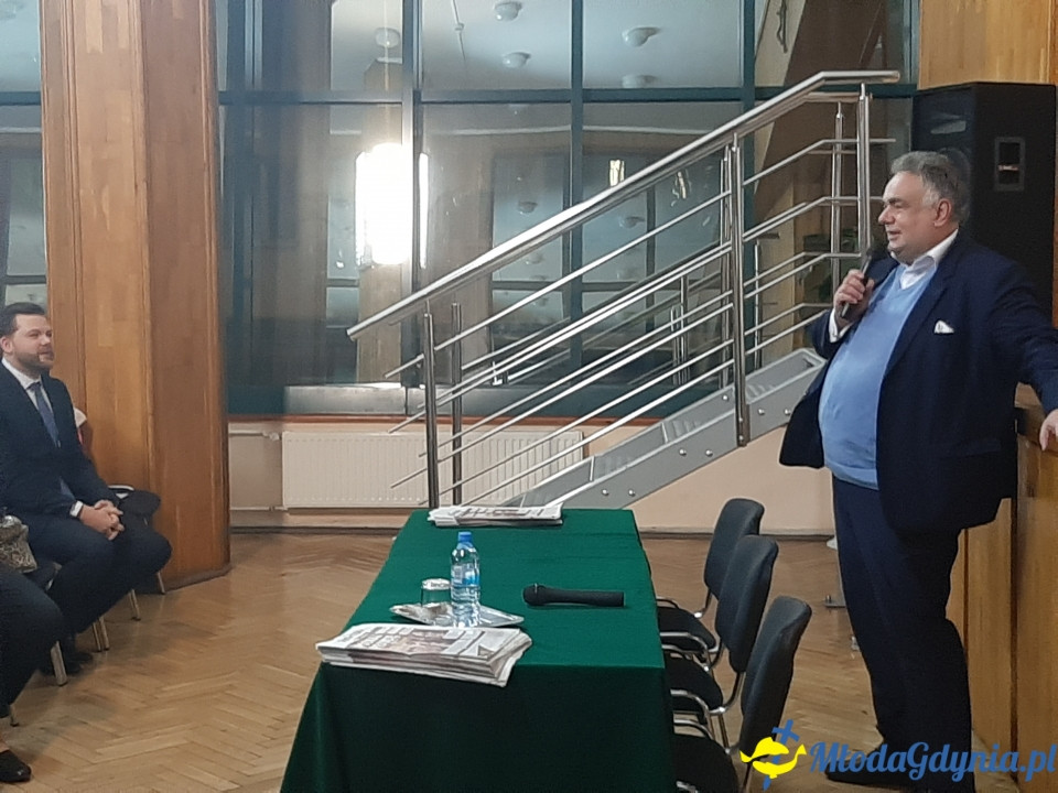 Tomasz Sakiewicz w Gdyni 11.10.2019