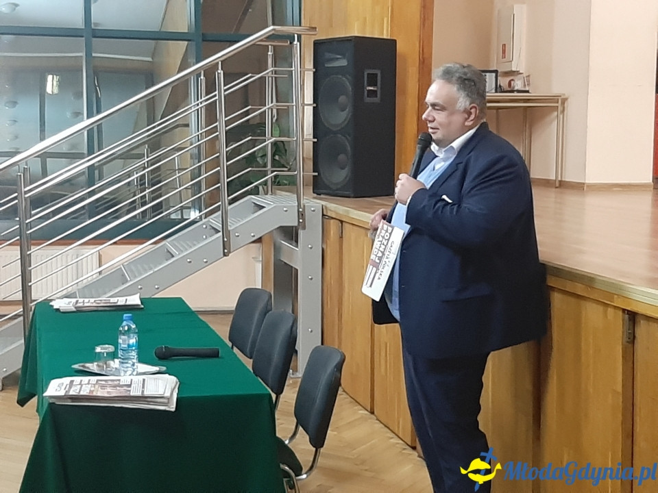 Tomasz Sakiewicz w Gdyni 11.10.2019