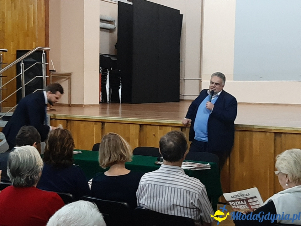 Tomasz Sakiewicz w Gdyni 11.10.2019