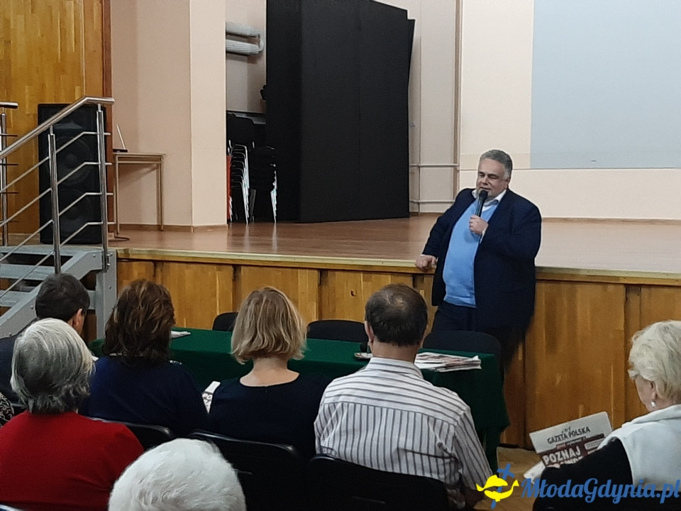 Tomasz Sakiewicz w Gdyni 11.10.2019