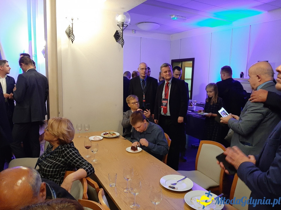 Wieczór wyborczy Prawa i Sprawiedliwości w Akwenie