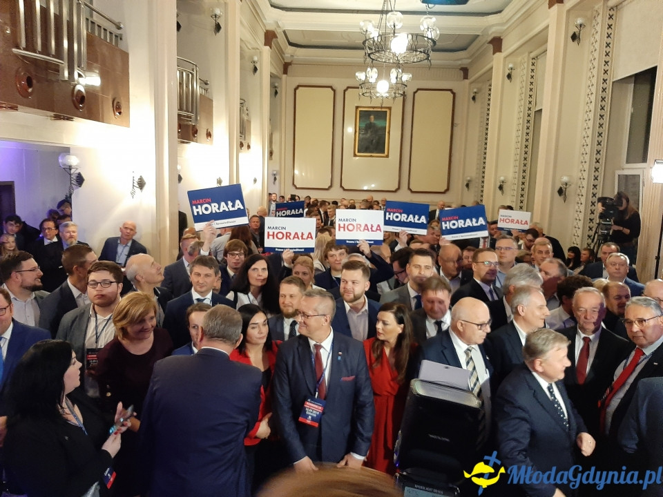 Wieczór wyborczy Prawa i Sprawiedliwości w Akwenie