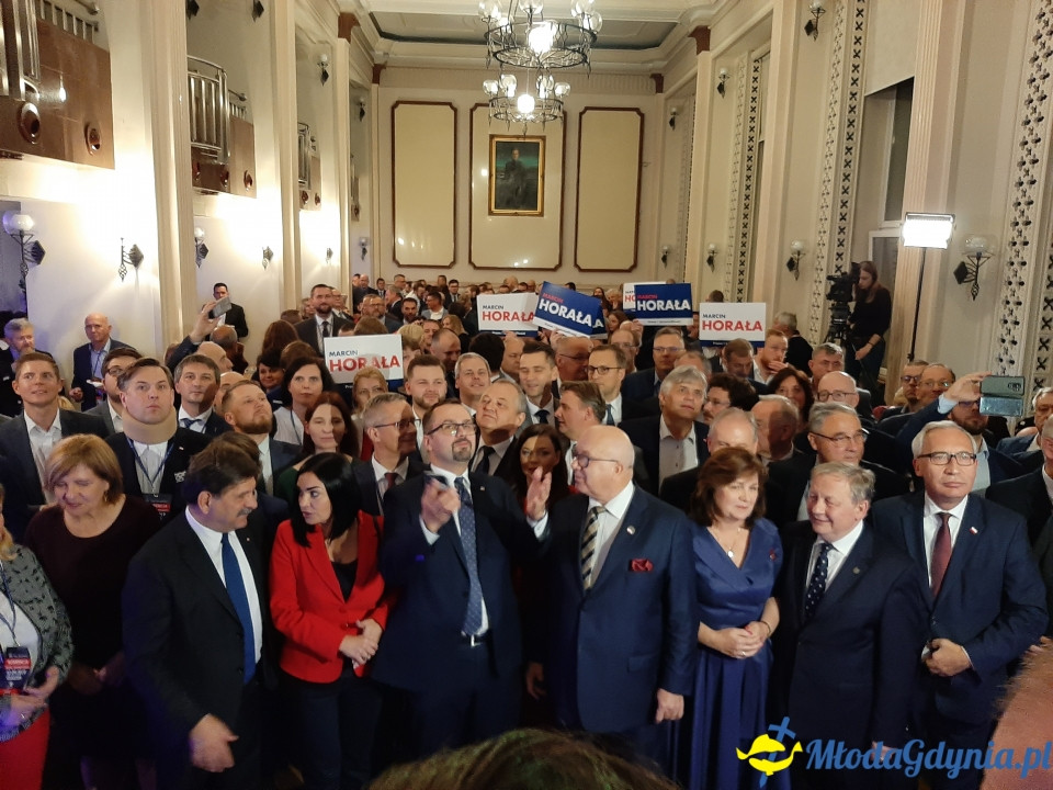Wieczór wyborczy Prawa i Sprawiedliwości w Akwenie