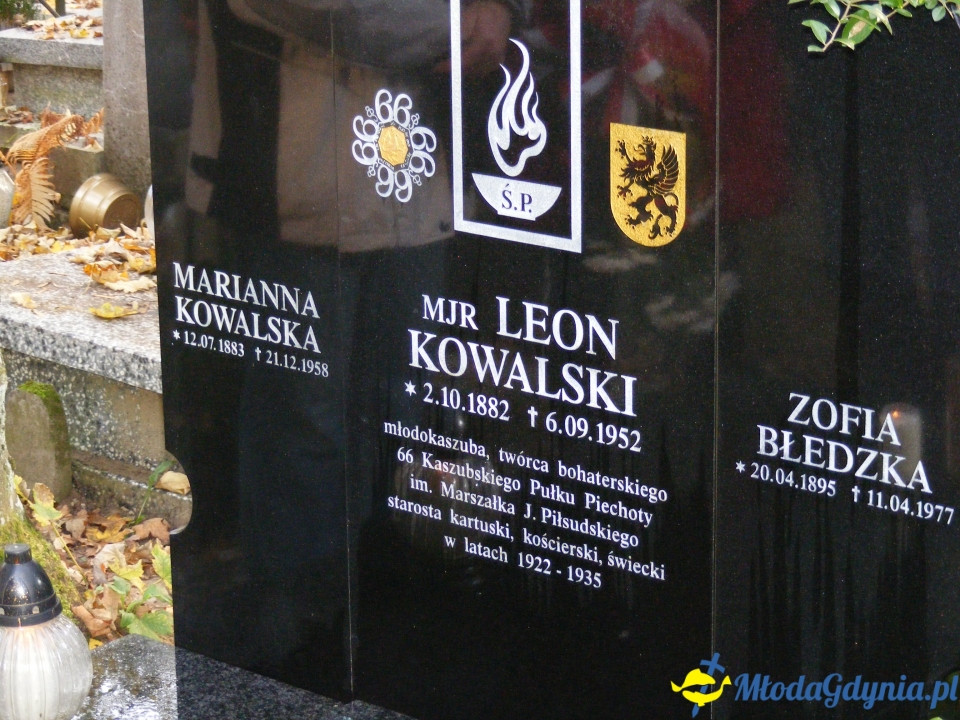 Mjr Leon Kowalski - uroczystość ZKP i KFK