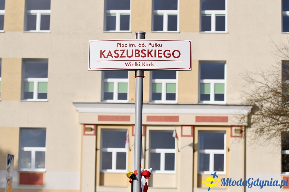 66. Kaszubski Pułk Piechoty ma swój plac