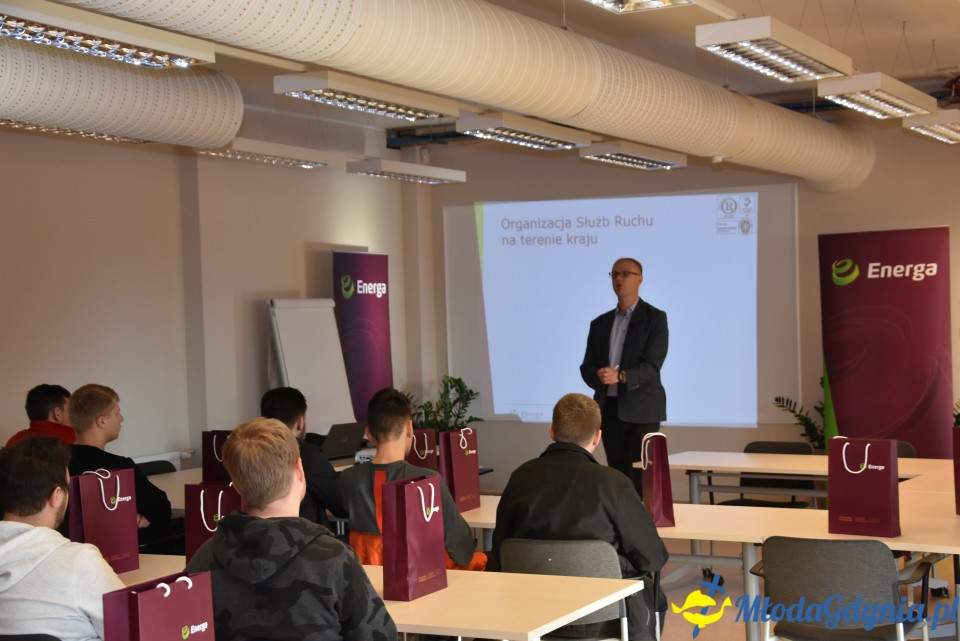 Studenci Uniwersytetu Morskiego w Enerdze