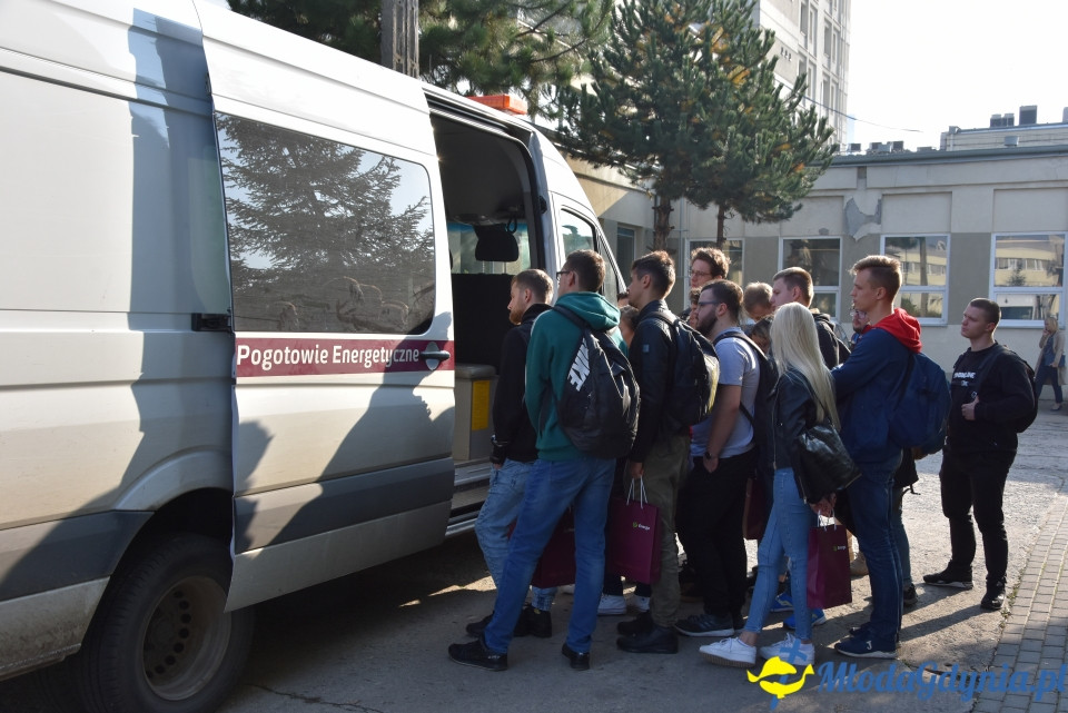 Studenci Uniwersytetu Morskiego w Enerdze