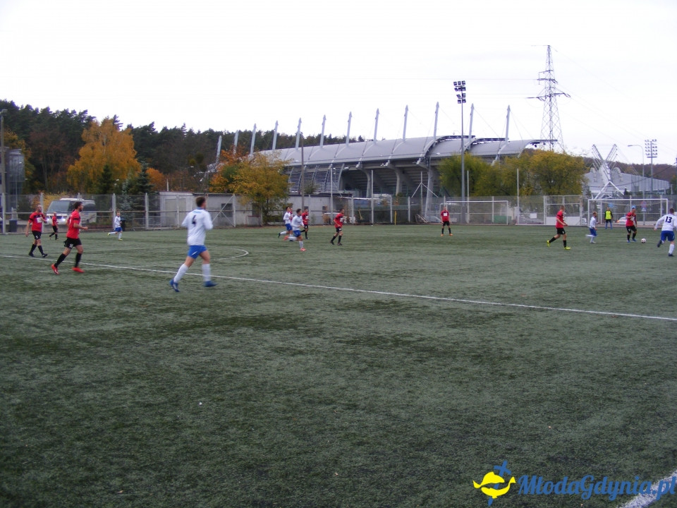 Pomorzanin Gdynia - GKS Dąbrówka Linia 9:0