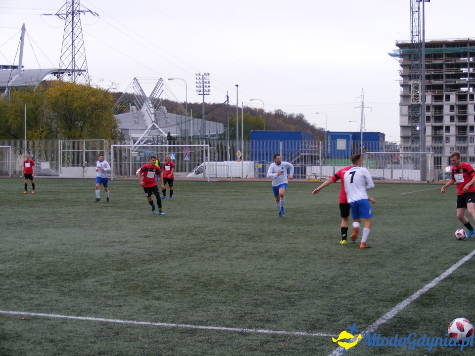 Pomorzanin Gdynia - GKS Dąbrówka Linia 9:0