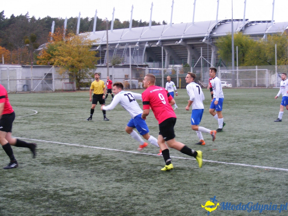Pomorzanin Gdynia - GKS Dąbrówka Linia 9:0