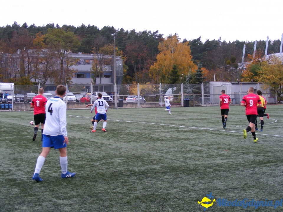 Pomorzanin Gdynia - GKS Dąbrówka Linia 9:0