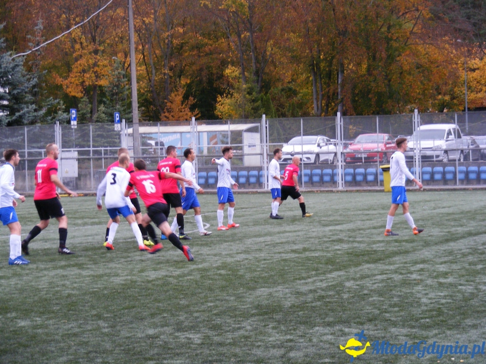 Pomorzanin Gdynia - GKS Dąbrówka Linia 9:0