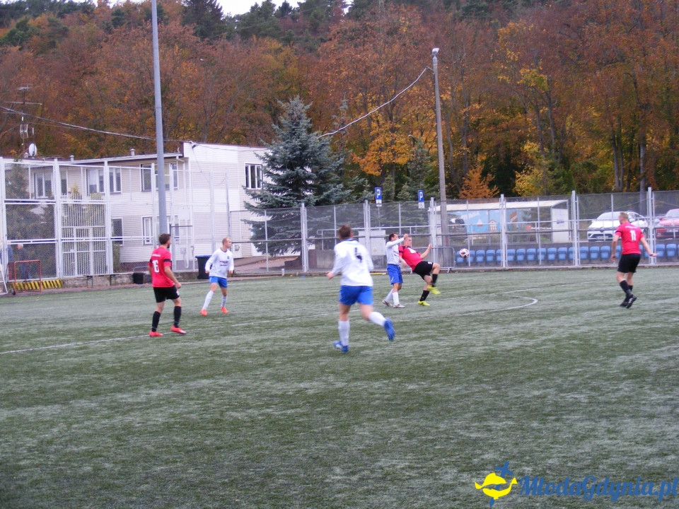 Pomorzanin Gdynia - GKS Dąbrówka Linia 9:0
