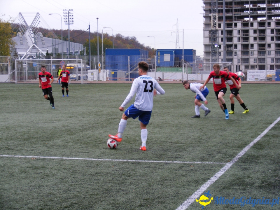 Pomorzanin Gdynia - GKS Dąbrówka Linia 9:0