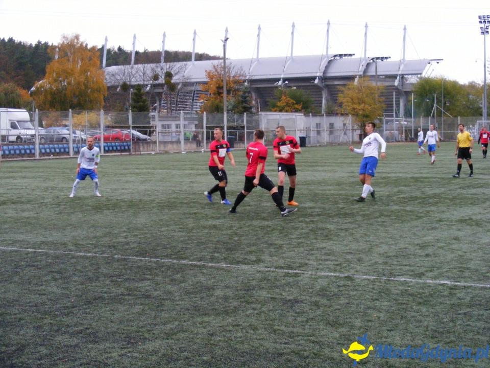 Pomorzanin Gdynia - GKS Dąbrówka Linia 9:0