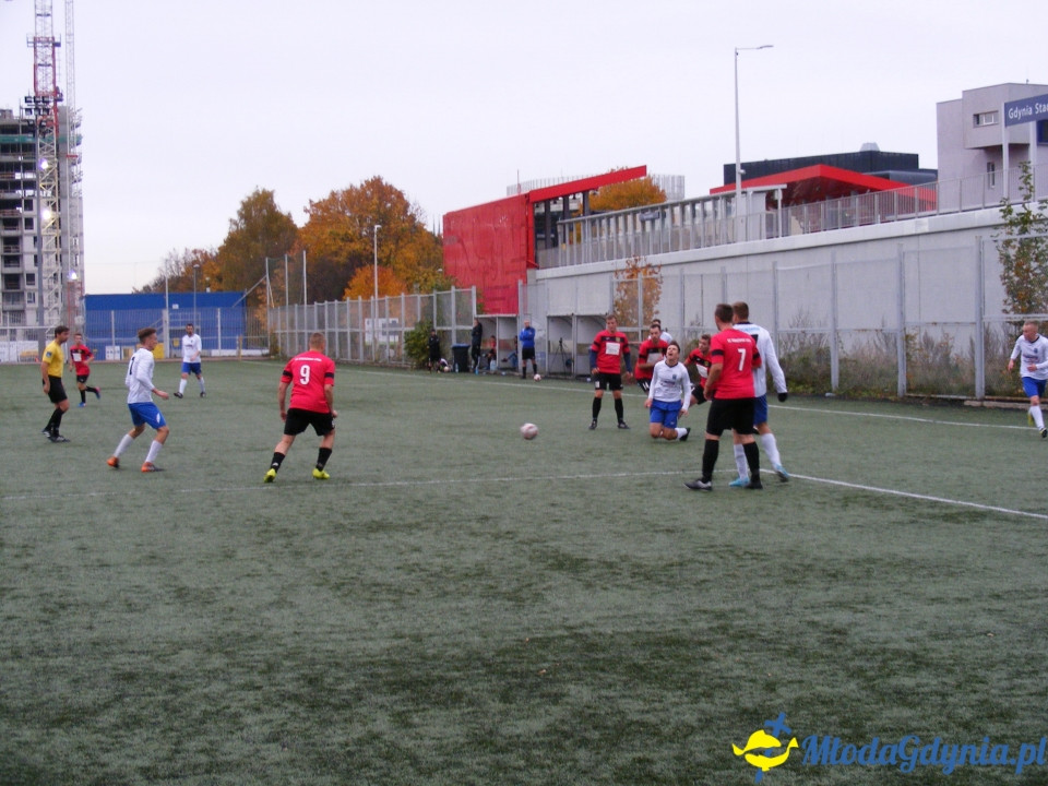 Pomorzanin Gdynia - GKS Dąbrówka Linia 9:0