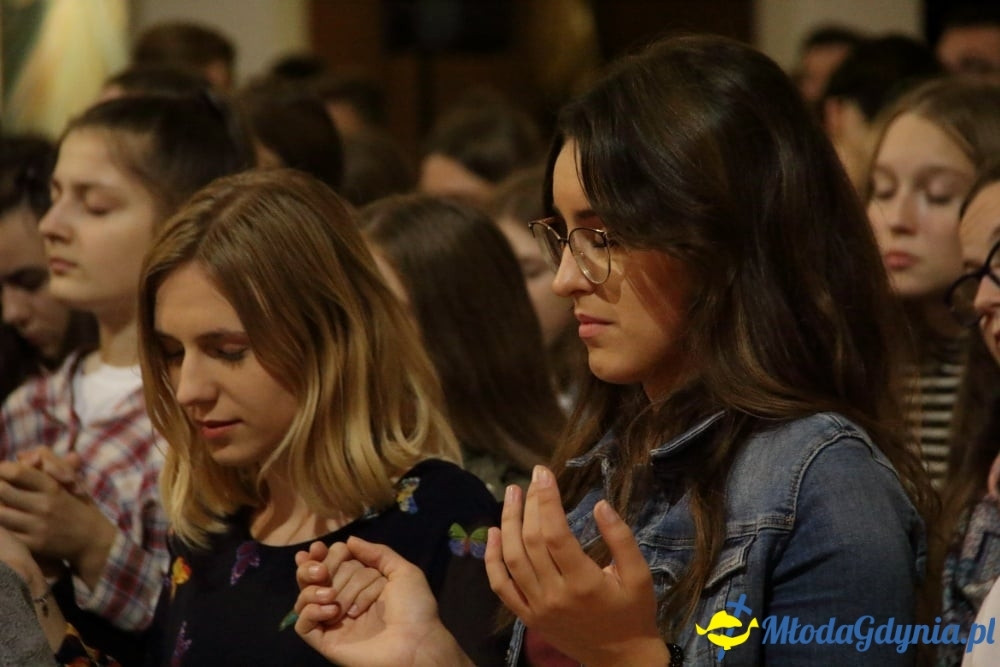 Wieczór Modlitwy Młodych w parafii Zesłania Ducha Świętego w Sopocie