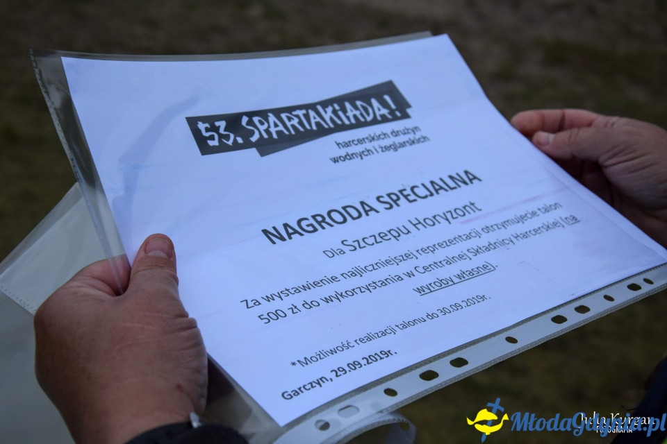 53. SPARTAKIADA harcerskich drużyn wodnych i żeglarskich