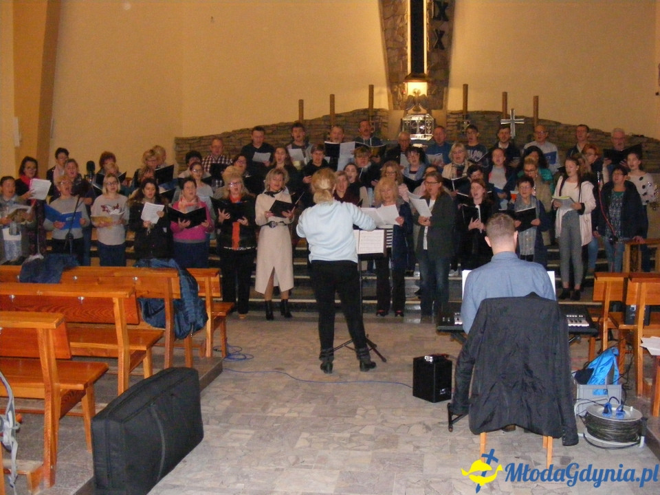 Piaśnicka Msza Żałobna - Próba w Sanktuarium Piaśnickim