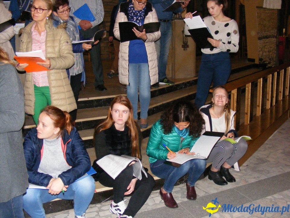 Piaśnicka Msza Żałobna - Próba w Sanktuarium Piaśnickim