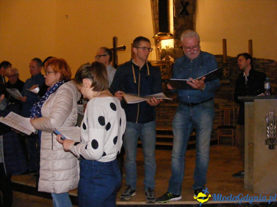Piaśnicka Msza Żałobna - Próba w Sanktuarium Piaśnickim