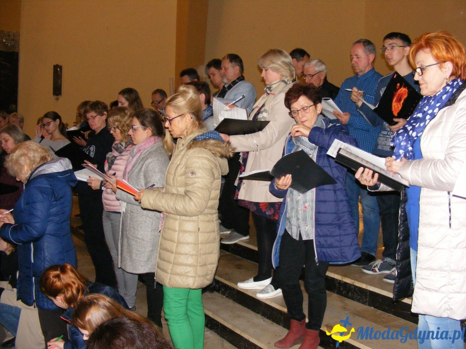 Piaśnicka Msza Żałobna - Próba w Sanktuarium Piaśnickim