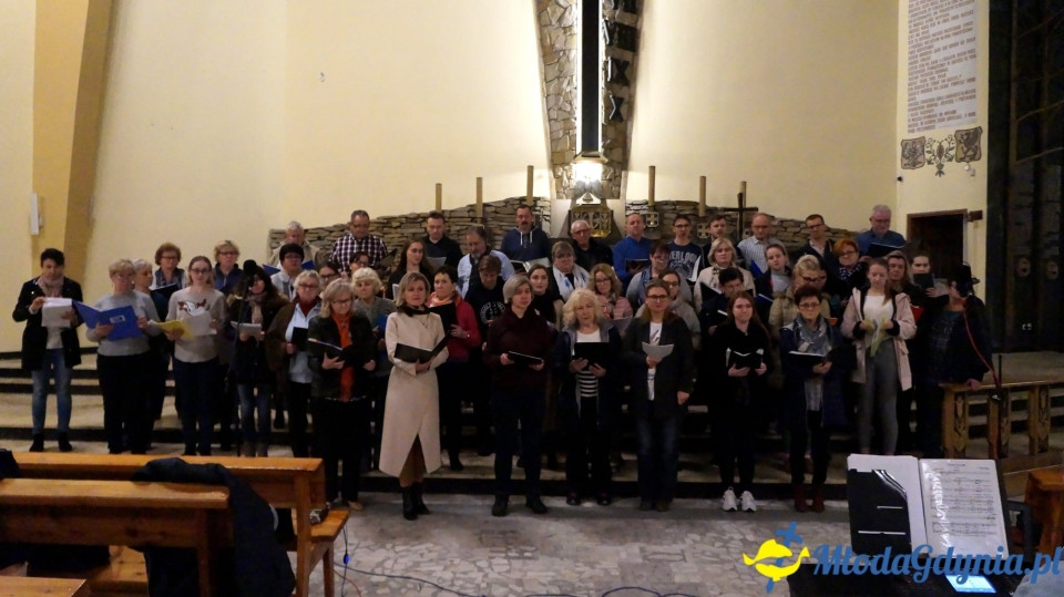 Piaśnicka Msza Żałobna - próba generalna w Wejherowie