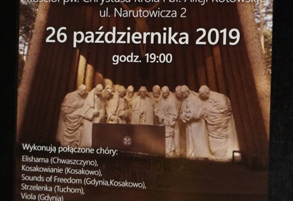 Piaśnicka Msza Żałobna - próba generalna w Wejherowie