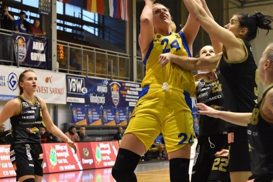Basket Arka Gdynia - MUKS Widzew Łódź