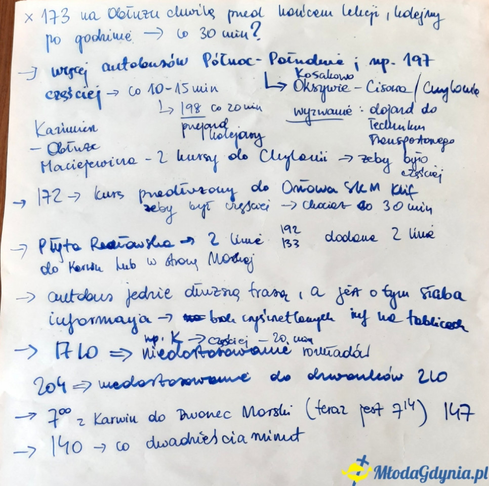 Transport miejski w Gdyni ? Okrągły Stół