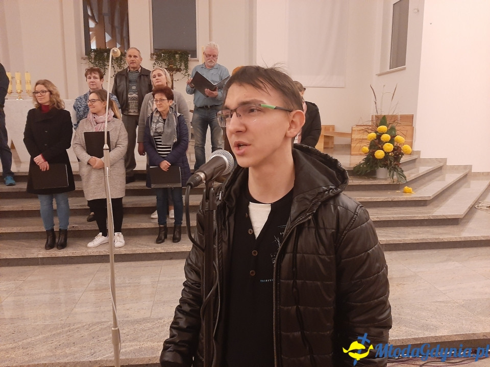 Piaśnicka Msza Żałobna - próba przed koncertem w Chwaszczynie 07.11.2019