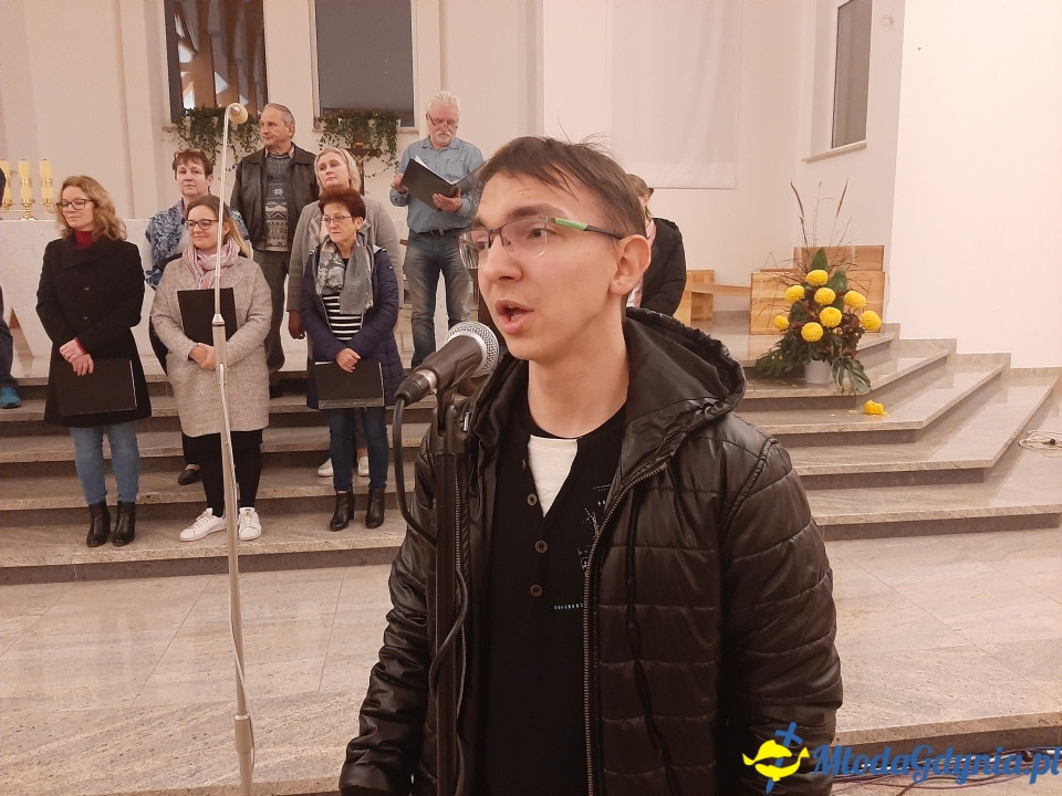 Piaśnicka Msza Żałobna - próba przed koncertem w Chwaszczynie 07.11.2019