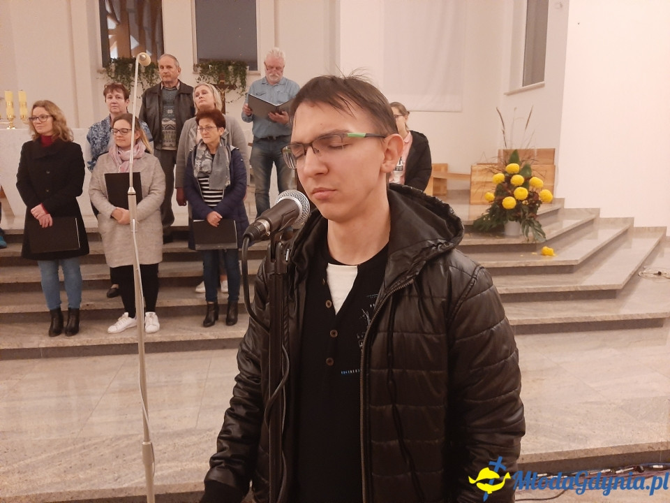 Piaśnicka Msza Żałobna - próba przed koncertem w Chwaszczynie 07.11.2019