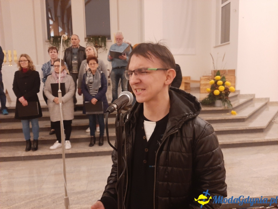 Piaśnicka Msza Żałobna - próba przed koncertem w Chwaszczynie 07.11.2019