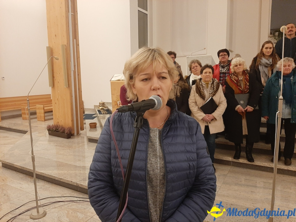 Piaśnicka Msza Żałobna - próba przed koncertem w Chwaszczynie 07.11.2019