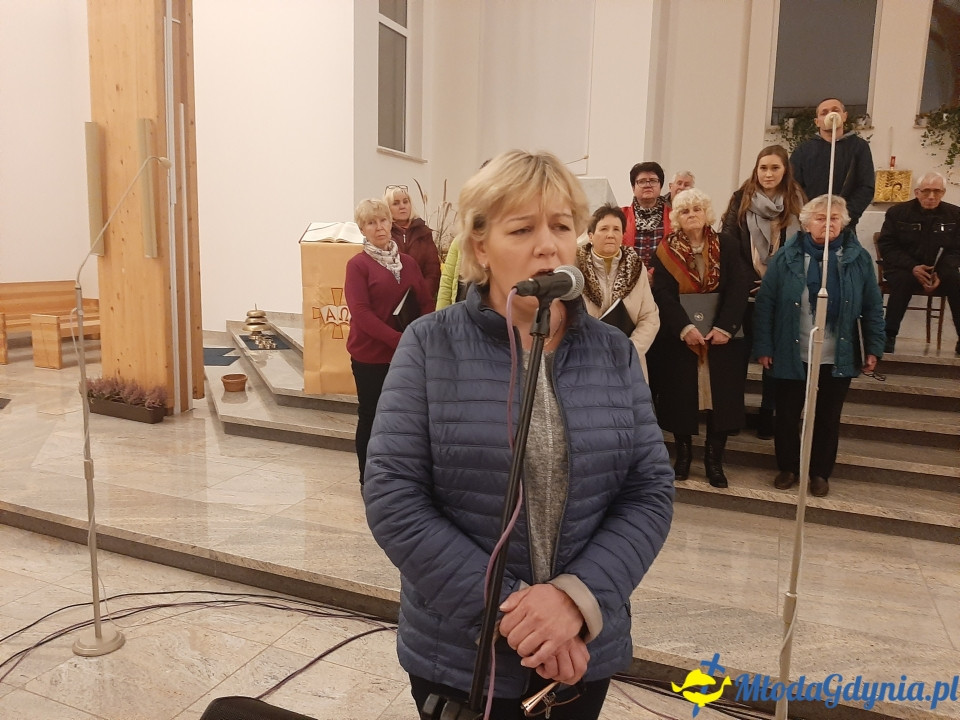 Piaśnicka Msza Żałobna - próba przed koncertem w Chwaszczynie 07.11.2019