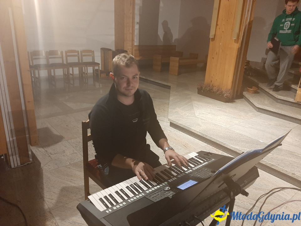 Piaśnicka Msza Żałobna - próba przed koncertem w Chwaszczynie 07.11.2019