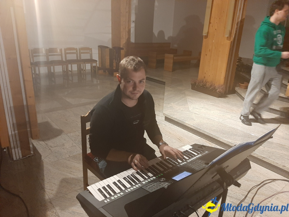 Piaśnicka Msza Żałobna - próba przed koncertem w Chwaszczynie 07.11.2019