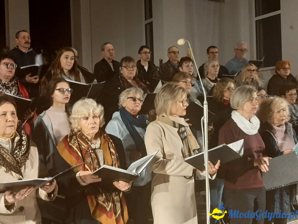 Piaśnicka Msza Żałobna - próba przed koncertem w Chwaszczynie 07.11.2019