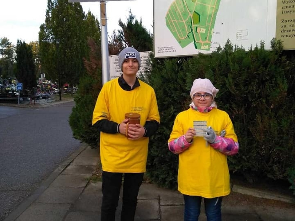 Kwesta na rzecz Hospicjum 01.11.2019